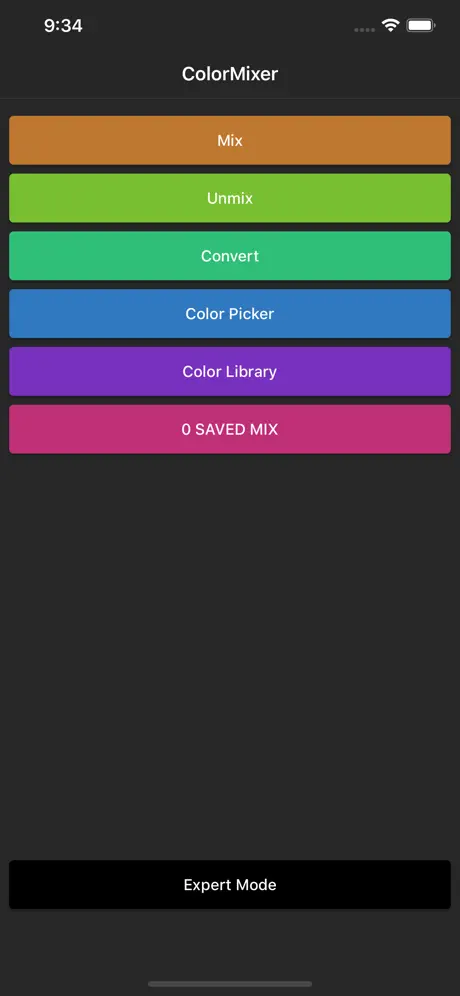 ColorMixer Mix Unmix & Convert
