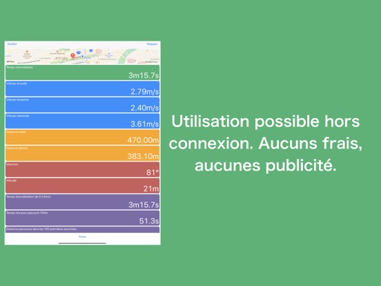 Screenshot #5 pour GPS Measure