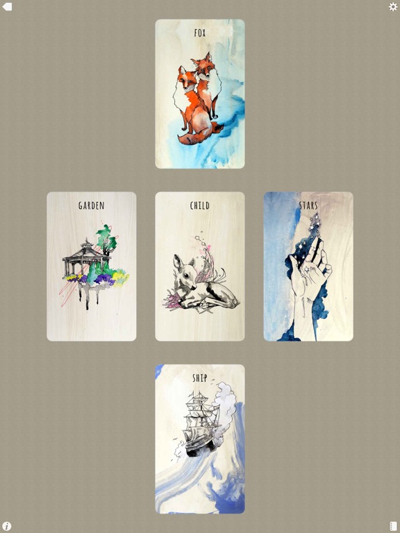 Scrying Ink Lenormand iPad screenshot 5 - Entertainment app