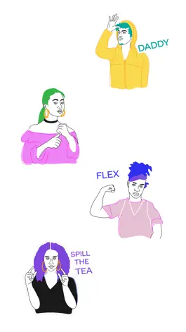 Game screenshot Urban ASL Stickers hack