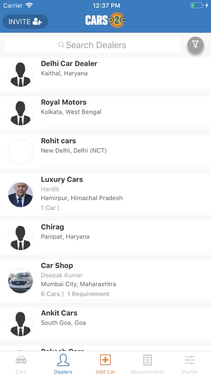 Cars D2C - Car Dealers Network