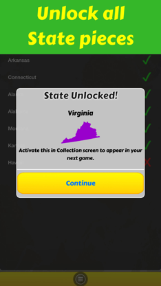 50 States and Capitals screenshot 2