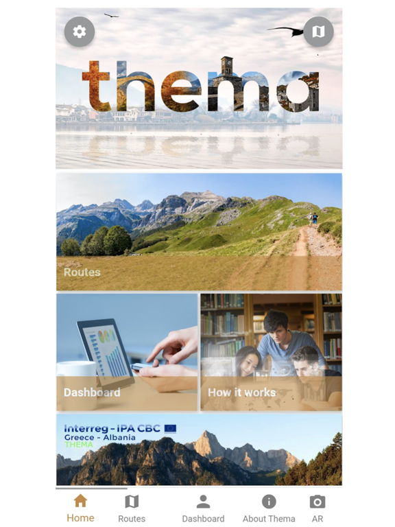 Screenshot #4 pour THEMA tourism app