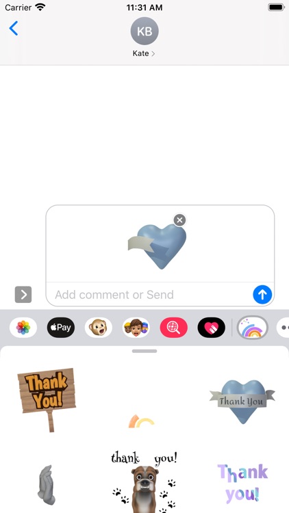 Thank You Stickers Pack