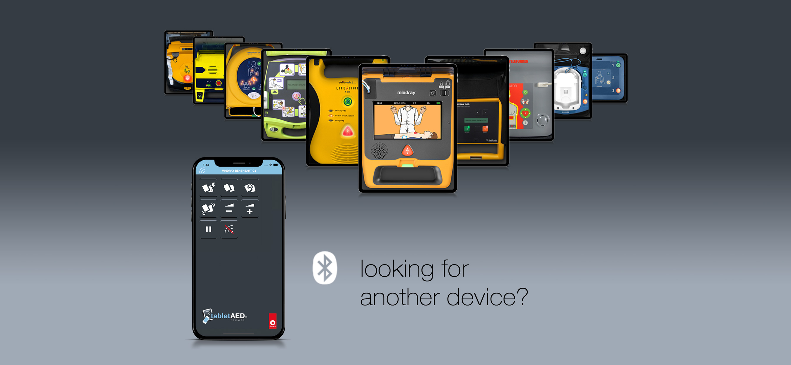 TabletAED remote