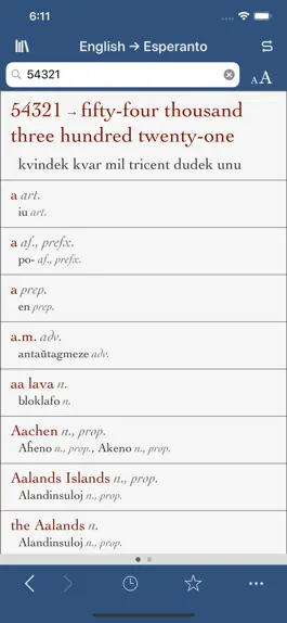Game screenshot Ultralingua Esperanto-English hack
