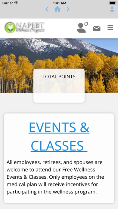 NAPEBT Wellness Screenshot