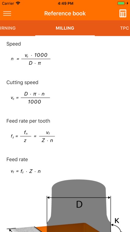 Hoffmann Machining Calculator screenshot-3