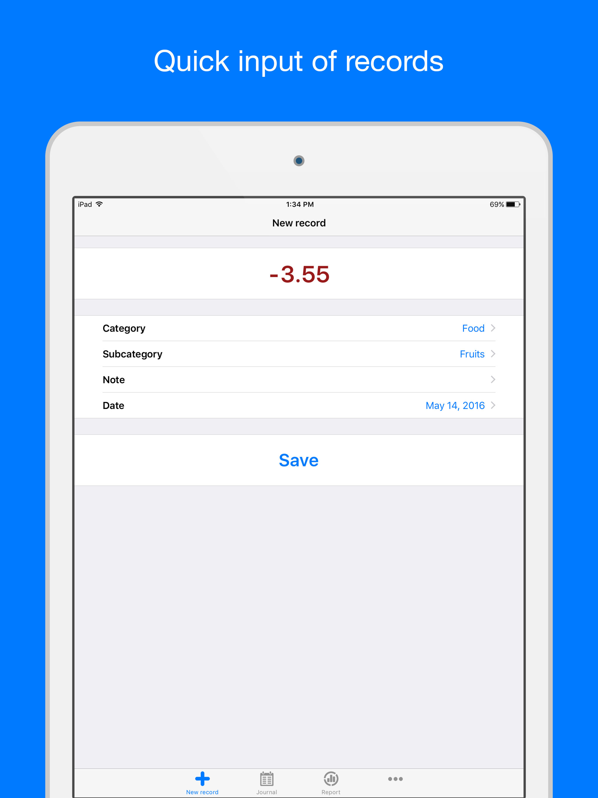Filki - Expenses and Income