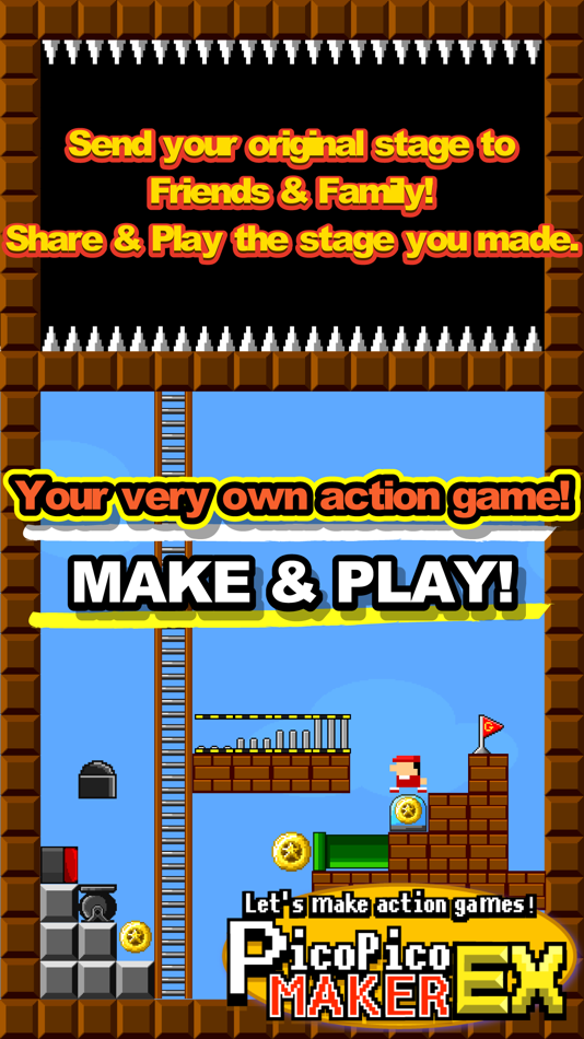 #1. Make Action! PicoPicoMakerEX (iOS) 由: GlobalGear Co. Ltd.