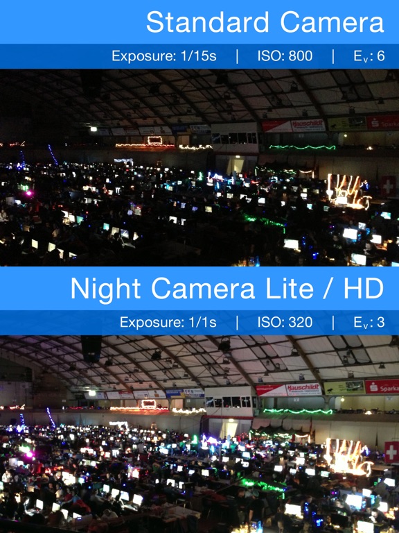 Night Camera: Low light photos iPad screenshot 5 - Photo & Video app