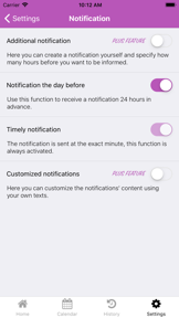 Ring Reminder Alert screenshot