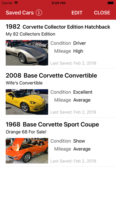 CorvetteDNA Screenshot