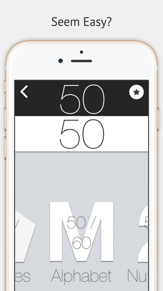 #2. 50 50 - The Slicing Game (iOS) 由: App Design . Company