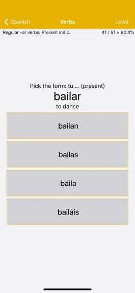 Game screenshot Liberation Philology Spanish apk