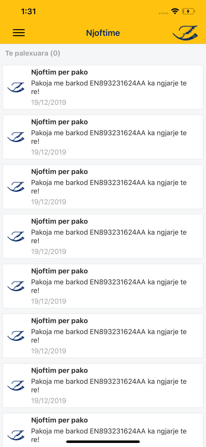 Posta Shqiptare screenshot 7