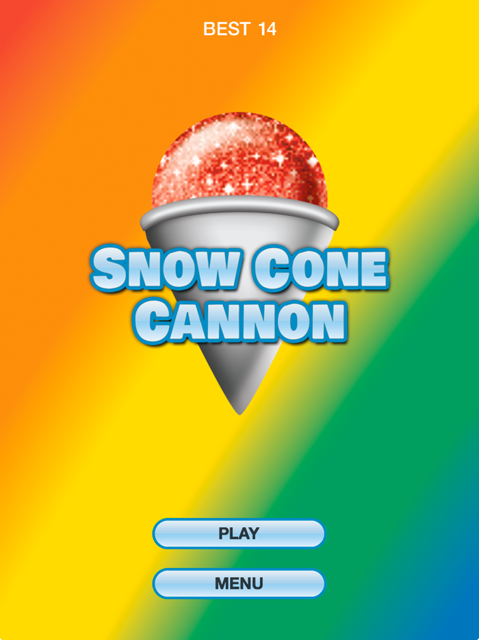 Snow Cone Cannon Game