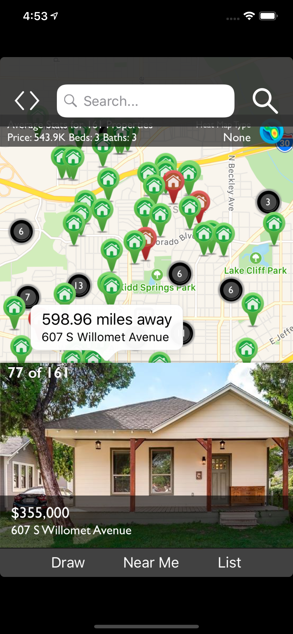 Millions Mapped Real Estate