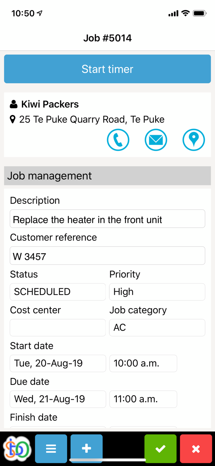 smartbiz mobile screenshot 2