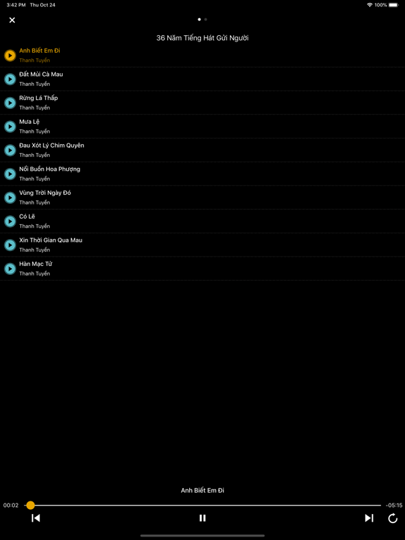 Screenshot #5 pour Cải Lương Việt