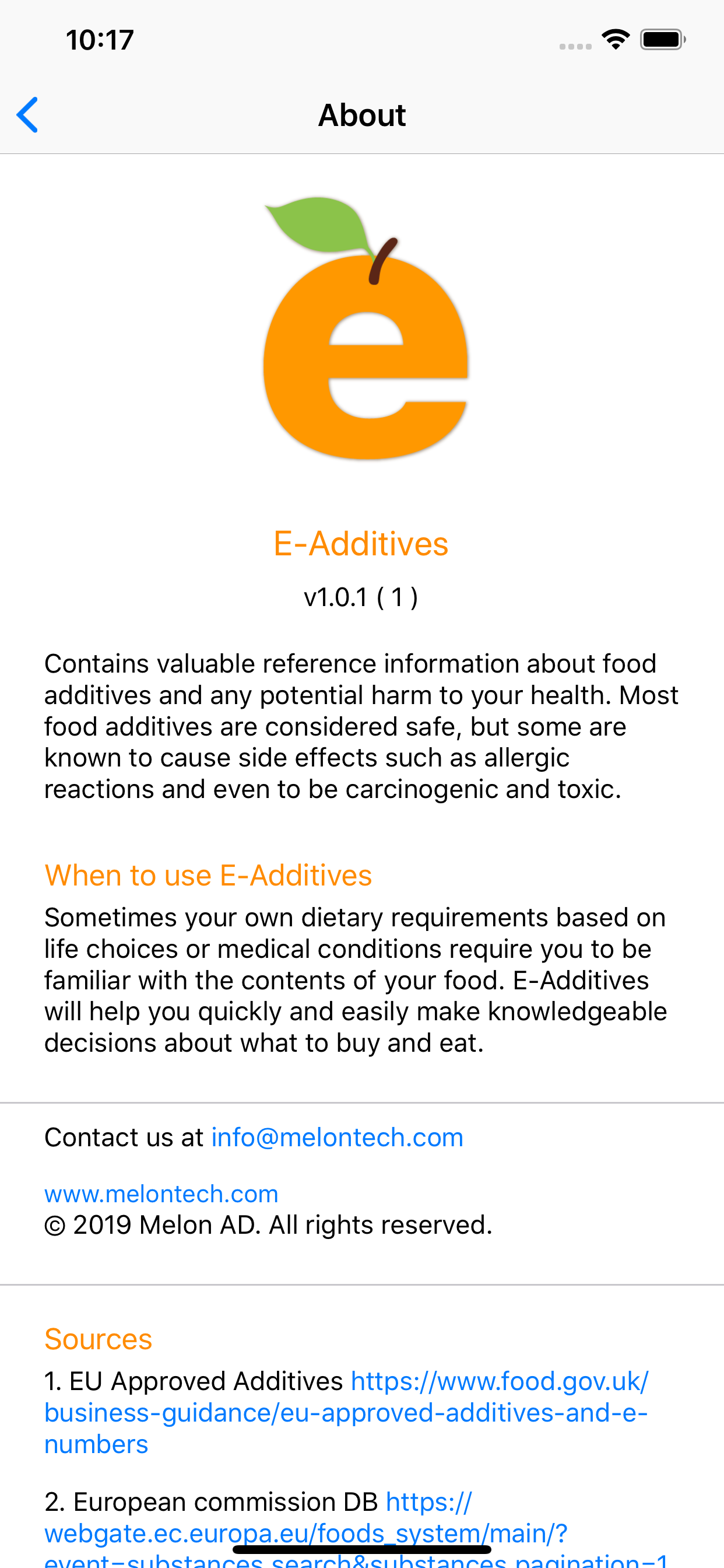 E Food Additives