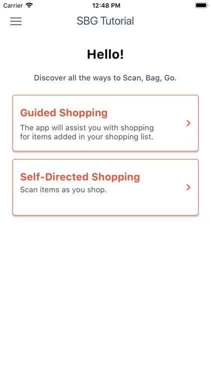 Scan, Bag, Go