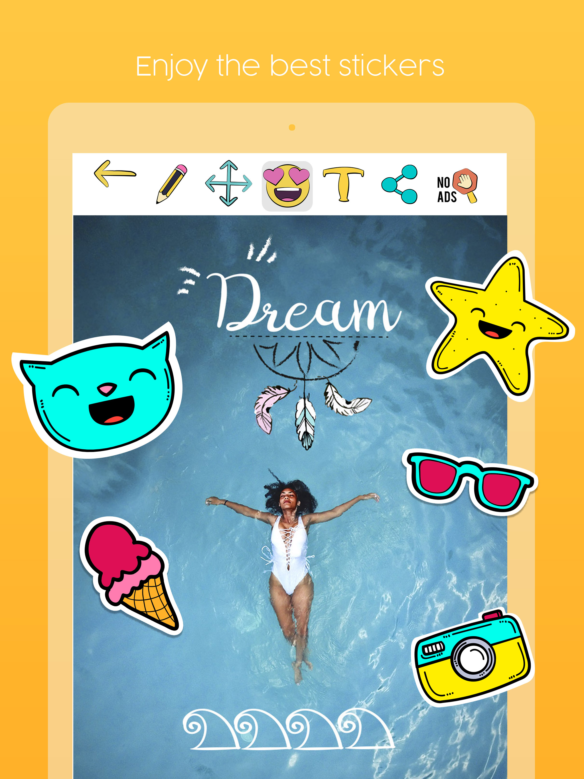 Draw on photos – Add Emojis screenshot 8