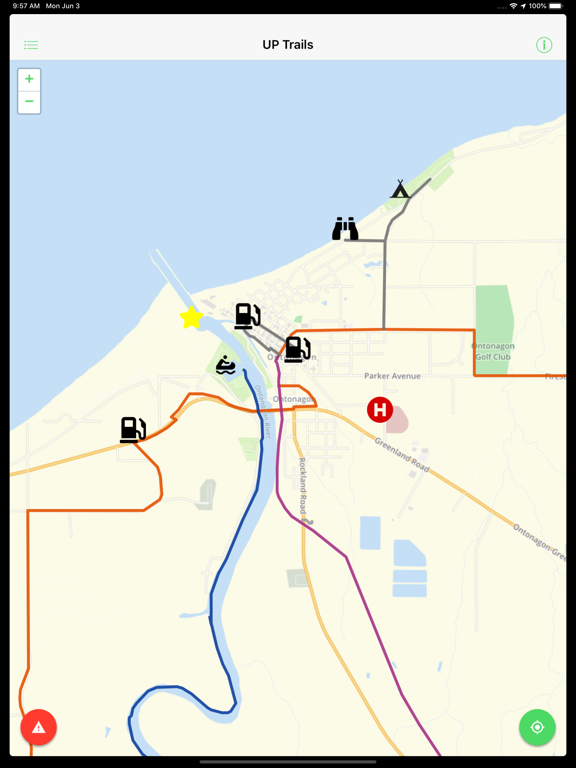 Screenshot #4 pour Michigan UP Trails