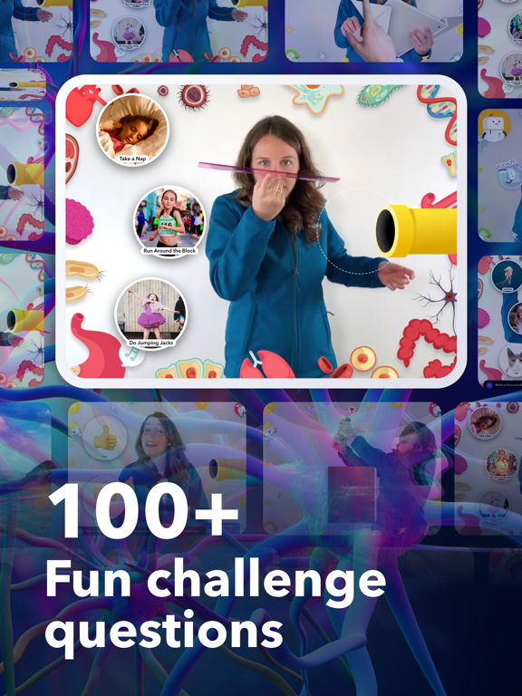 Human Body & Anatomy for Kids iPad screenshot 6 - Education app