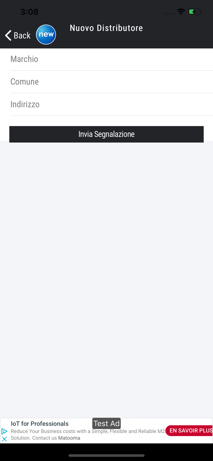 Cerca Distributori Metano