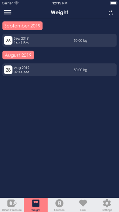 App screenshot