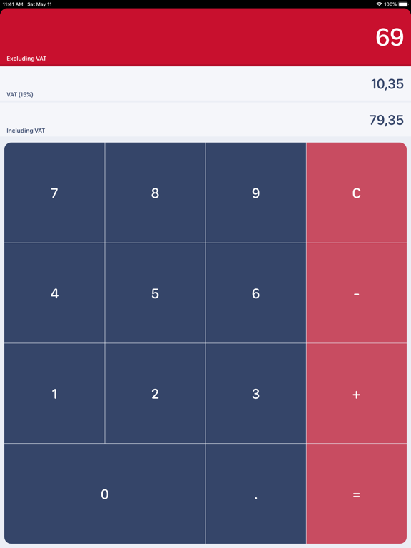 Screenshot #4 pour South African VAT Calculator