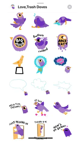 Game screenshot Love, Trash Doves apk