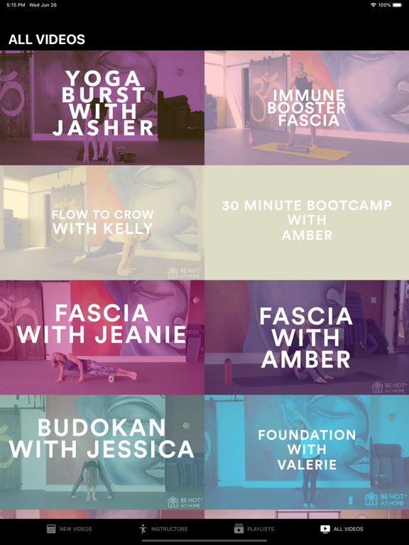 BE HOT iPad screenshot 1 - Health & Fitness app