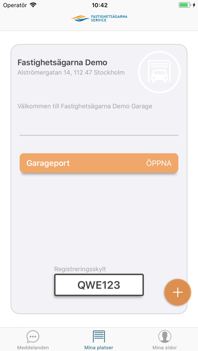 Fastighetsägarna Parkering Screenshot