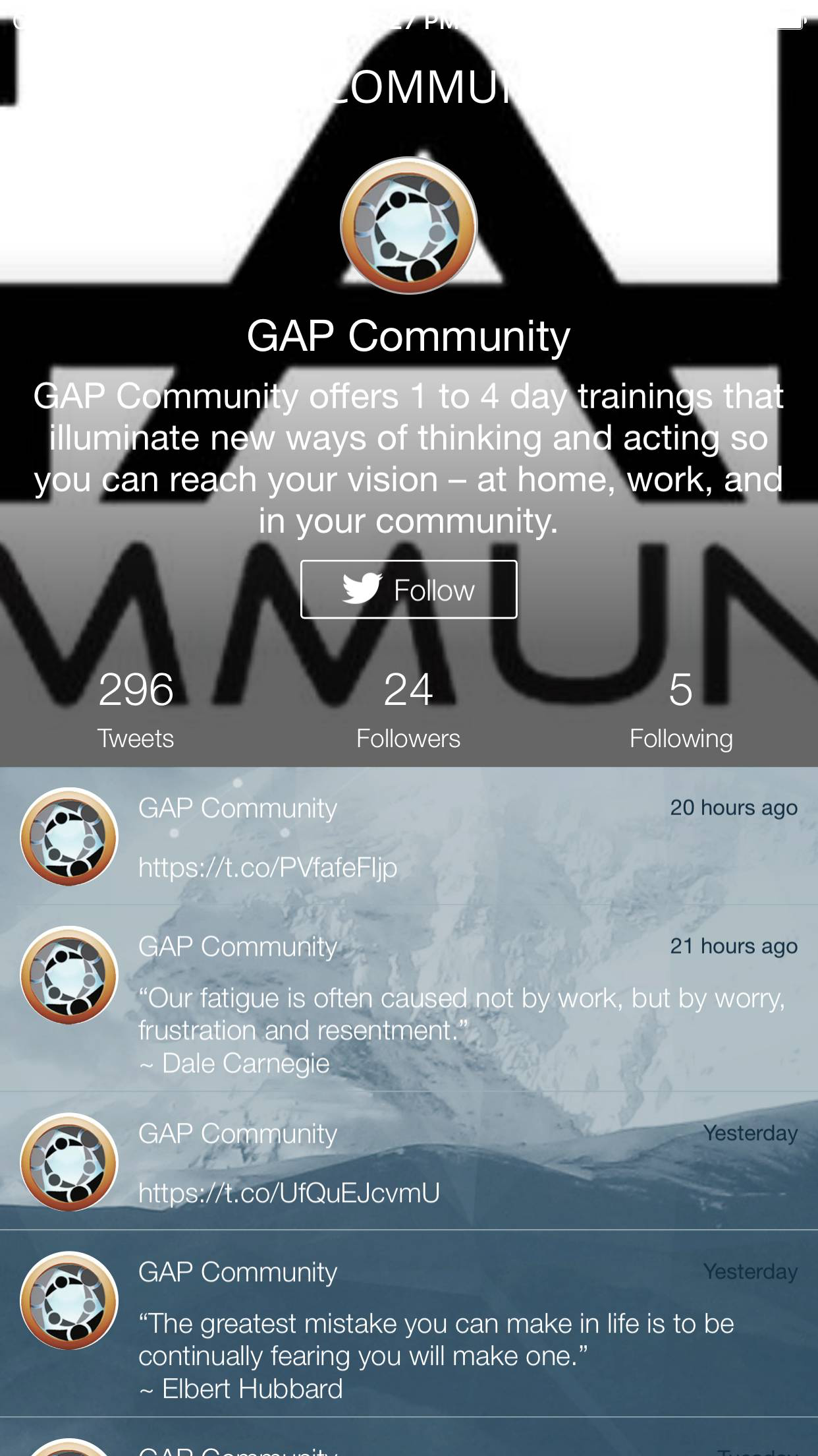 GAP COMMUNITY