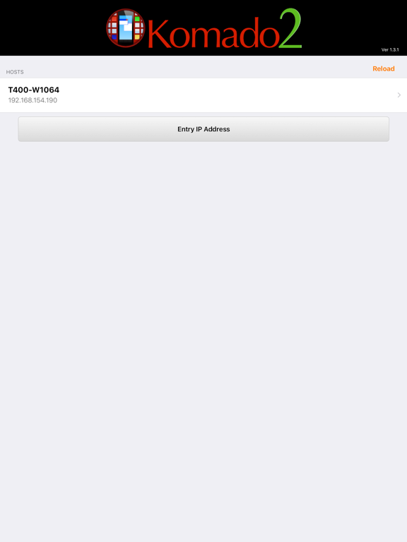 Komado2 iPad screenshot