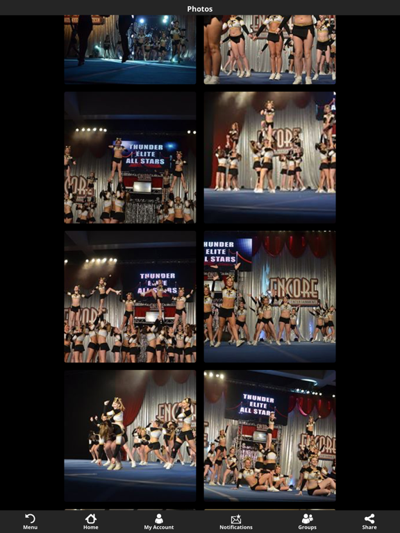 Thunder Elite All-Star Cheer iPad screenshot 6 - Sports app