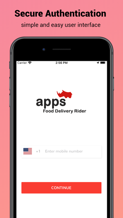 Screenshot #1 pour AppsRhino Delivery