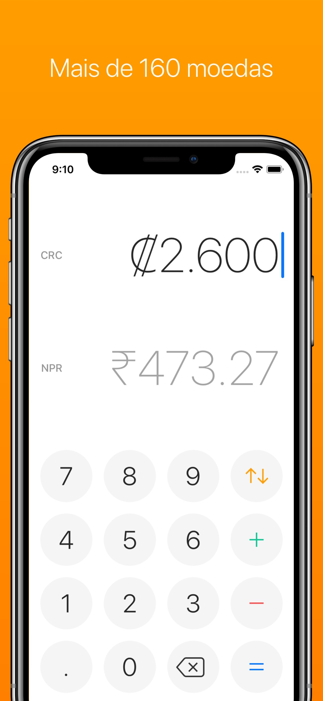 Screenshot do app Currency – Simple Converter