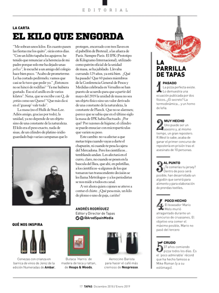 TAPAS Magazine