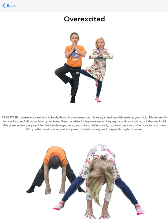 Mood Monster's Yoga Workshop iPad screenshot 4 - Health & Fitness app