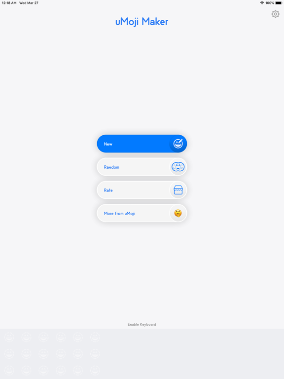 Screenshot #2 for uMoji Maker