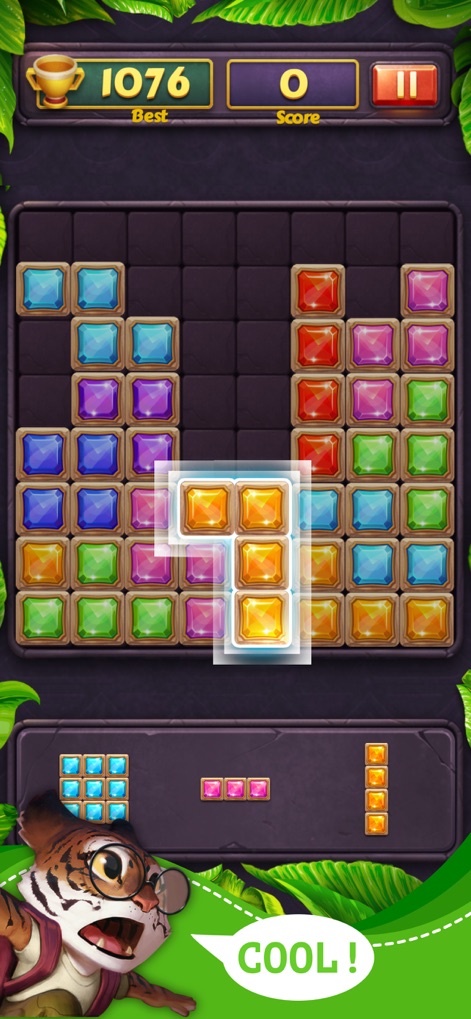 Block Puzzle Jewel Legend - Guided Block Placement