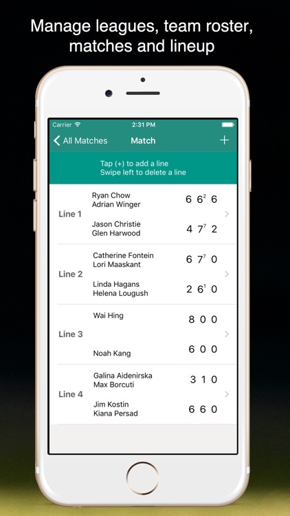 TennisKeeper: Swings & Scores screenshot-9