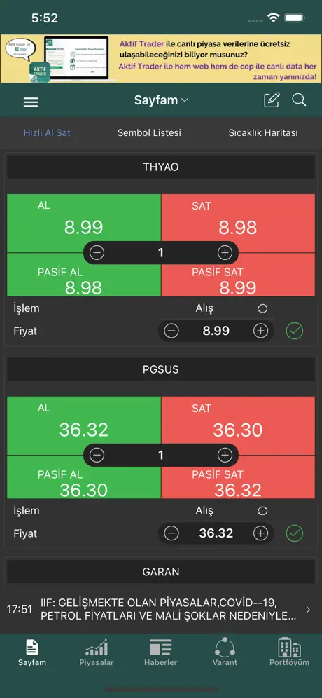 Osmanlı Aktif Trader