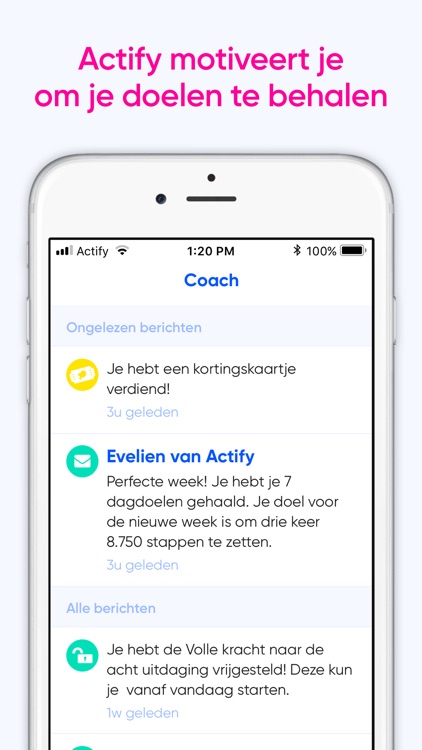 Actify Bewegen stappenteller screenshot-4