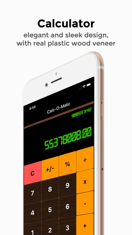 Retro Calc basic calculator screenshot-0
