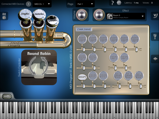 Heavy Brass iPad app afbeelding 6