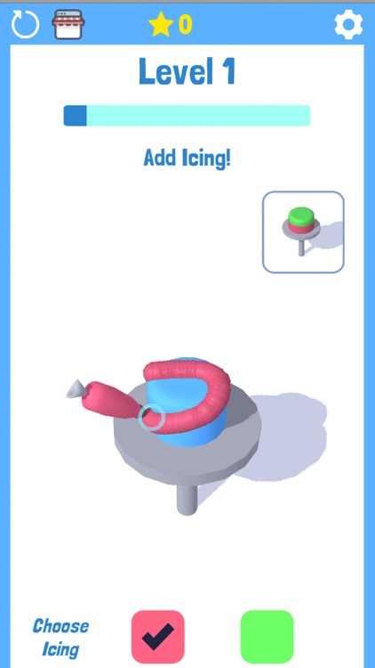 icing Cream cake Maker 3D